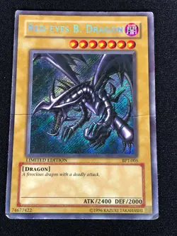 Yugioh Red Eyes B. Dragon BPT-005 Secret (HP) - Image 1