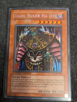 Dark Ruler Ha Des Secret Rare Master Collection Volume 1 MC1-EN006 LP - Image 1