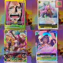 Jewelry Bonney Lot - Alt Art Leader, SEC, SR & Promo - ENG/JPN - One Piece TCG - Image 1