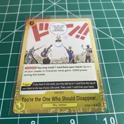 One Piece English You're the One Who Should Disappear OP06-115 Wings the Captain - Image 2