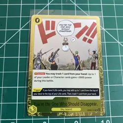 One Piece English You're the One Who Should Disappear OP06-115 Wings the Captain - Image 3