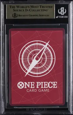 2025 ONE PIECE PROMOS LA DODGERS ATTENDANCE GIVEAWAY L MONKEY.D.LUFFY BGS 9.5 - Image 2