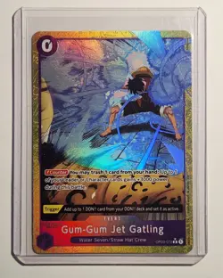 Gum-Gum Jet Gatling (Alternate Art) R PRB-02 OP03-072 NM - Image 3