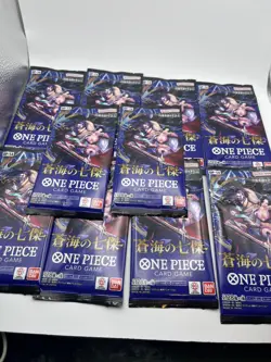 Lot Of 10 One Piece OP-14 The Azure Sea's Seven Booster Pack Japanese - Image 3