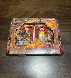 One Piece Illustration Box Vol. 5 Sabo/Portgas D. Ace Promo Set New Sealed EN - Image 1