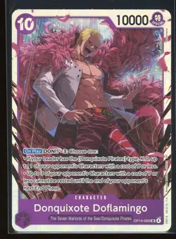 Donquixote Doflamingo One Piece OP14 The Azure Sea's Seven Super Rare #069 - Image 1