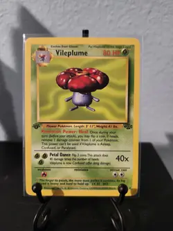 Pokemon TCG Vileplume 31/64 Jungle Unlimited Non-Holo Card NM - Image 1