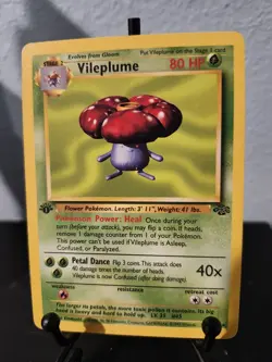 Pokemon TCG Vileplume 31/64 Jungle Unlimited Non-Holo Card NM - Image 2
