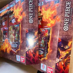 Bandai One Piece Card Game Illustration Vol 5 Lot 2 Brand New Factory Sealed Box - Image 2