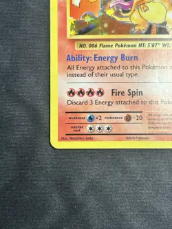 Charizard 11/108 XY Evolutions Holo Rare Pokemon Card - LP/MP - FAST SHIPPING!! - Image 4