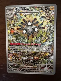 Pokemon TCG Magneton SVP159 Black Star Promo Card NM/M Condition - Image 1