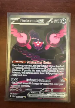 Pokemon TCG Pecharunt EX Special Illustration Rare Card 093/064 Shrouded Fable - Image 1