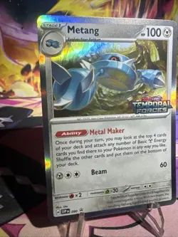 Metang - SVP090 - Black Star Promo - Temporal Forces - Pokemon Card - NM Holo - Image 3