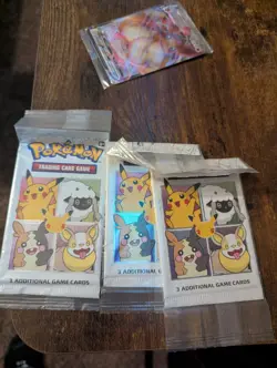 100 SEALED PACKS OF MCDONALDS 25TH ANNIVERSARY POKEMON CARDS PERFECT CONDITION! - Image 2