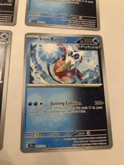 Lot Of 6 Iron Bundle Pokemon Cards - Image 2