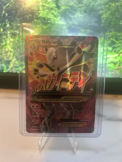 M Mewtwo EX Full Art Holo Card 160/162 Breakthrough Series Pokemon TCG EXCELLENT - Image 1