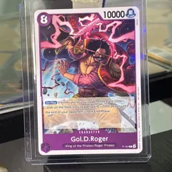 Gol D. Roger P-107 Promo English One Piece Card Game NM - Image 1