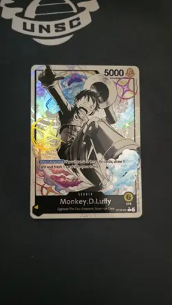 One Piece TCG - ST29-001 Alt Art Leader Card - Monkey.D.Luffy - Image 1