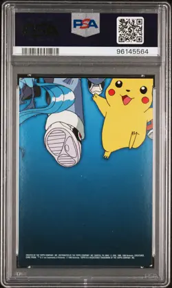 1999 TOPPS POKEMON SERIES 1 CHARACTER CARDS FOIL #TV12 ARBOK/EKANS PSA 8.5 - Image 2