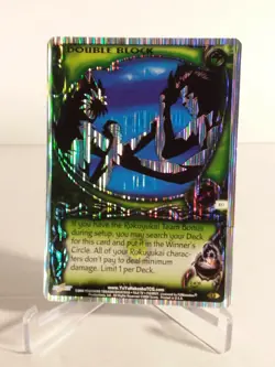 Yu Yu Hakusho TCG CCG Double Block S17 Lined Foil 1st Edition Gateway Card - Image 1