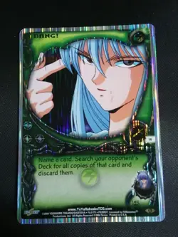 Yu Yu Hakusho TCG CCG Bang! U6 1st Edition Gateway Lined Foil Card NM - Image 1