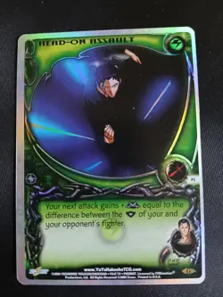 Yu Yu Hakusho TCG CCG Head-On Assault P3 Gateway Promo Card MP - Image 1