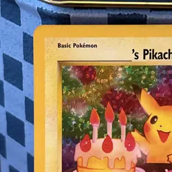 Pokemon TCG Birthday Pikachu Celebrations Classic Collection Promo Card #24 - Image 3