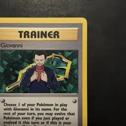 Pokemon Vintage Non-Holo Rare Giovanni 104/132 Gym Challenge 2000 WotC - Image 3