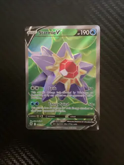 Starmie V - 166/189 - Pokemon TCG Astral Radiance (2022) - NM - Full Art - Holo - Image 1