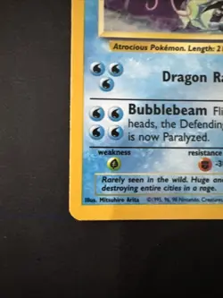 1999 POKEMON GAME 6 GYARADOS-HOLO - Image 4