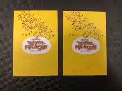 Mario Luigi Pikachu RAINBOW Holo Electric Pikachu Database Pokemon Peru - Image 2