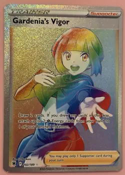 Gardenia's Vigor 202/189 Pokemon Trainer Rainbow - Image 1