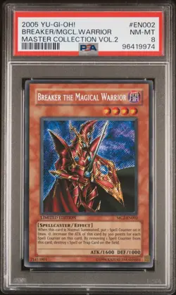 Yu-Gi-Oh! 2005 Breaker the Magical Warrior MC2-EN002 PSA 8 - Image 1
