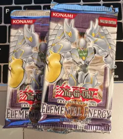 Yu-Gi-Oh! Elemental Energy Booster Pack - English - 2 Packs - Sealed - Image 1