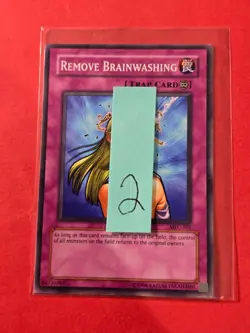 2003 Yu-Gi-Oh! Magician's Force Unlimited #MFC101 Remove Brainwashing, C, cd2 - Image 3