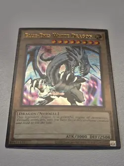 Blue-Eyes White Dragon LCKC-EN001 Ink Error Yugioh Legendary Collection Kaiba NM - Image 3