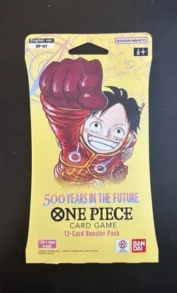 Bandai Namco One Piece Card Game OP-07 Booster Pack, 12 Cards, English - Image 1
