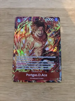 Portgas.D.Ace (Illustration Box Vol.5) ST15-005 One Piece Promotion Cards Foil - Image 1