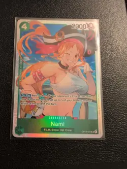 Nami OP14-031 (SR) The Azure Sea’s Seven One Piece TCG English Super Rare - Image 1