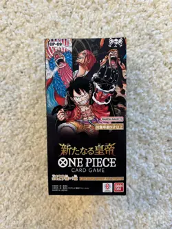 One Piece Card Game The Four Emperors New Sealed Box Japanese - Image 1