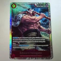Edward.Newgate (004) OP02-004 Paramount War Foil NM One Piece TCG - Image 1