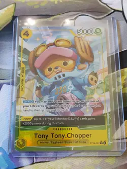 One Piece CCG Tony Tony.Chopper ST29-007 (C) Alt Art Starter Deck (EGGHEAD) - Image 3