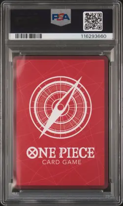 2025 ONE PIECE PROMOS BVB X ONE PIECE MATCH DAY 2025 #003 MONKEY D. LUFFY PSA 10 - Image 2