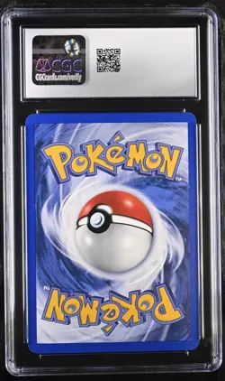 CGC 9 MINT Pichu 2001 Black Star Promos 35 Pokemon League Pokemon Card - Image 2
