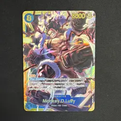 Monkey.D.Luffy OP11-118 SEC - One Piece TCG - English Card Near Mint Secret Rare - Image 1