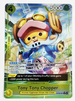 Tony Tony Chopper ST29-007 Parallel Starter Deck Promo One Piece Card English - Image 1