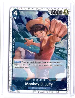 2023 Bandai One Piece Card Game Promo Monkey D. Luffy - Image 1