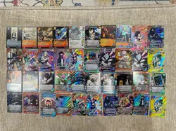 Universus TCG 87 Card Mixed Set Foil/Rare Lot- My Hero, TMNT, Attack On Titan - Image 2