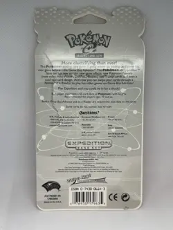 Expedition Blister Pack EMPTY Pokemon Pack Wrapper GENTLY OPENED NO CARDS!! - Image 3