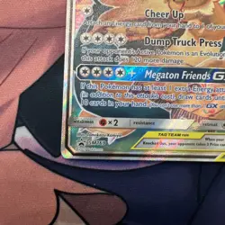 Pokemon TCG Eevee & Snorlax GX SM169 Holo Card MP Condition - Image 4